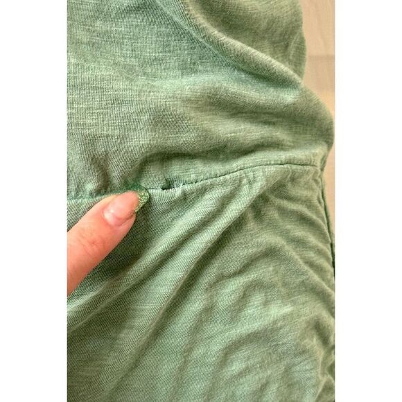 Michael Stars Odessa One & Done V-Neck Atlas Mint Green Cotton Dress Size XS - Picture 2 of 9